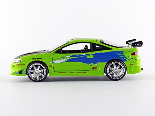 Foto 2 | Coche Fundido A Presión Jada Toys Fast & Furious 1:24 Brian's Eclipse - Venta Internacional.