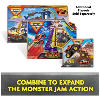 Foto 7 | Set De Juego De Acrobacias Monster Jam Megalodon Loop Of Doom +3 Años - Venta Internacional.