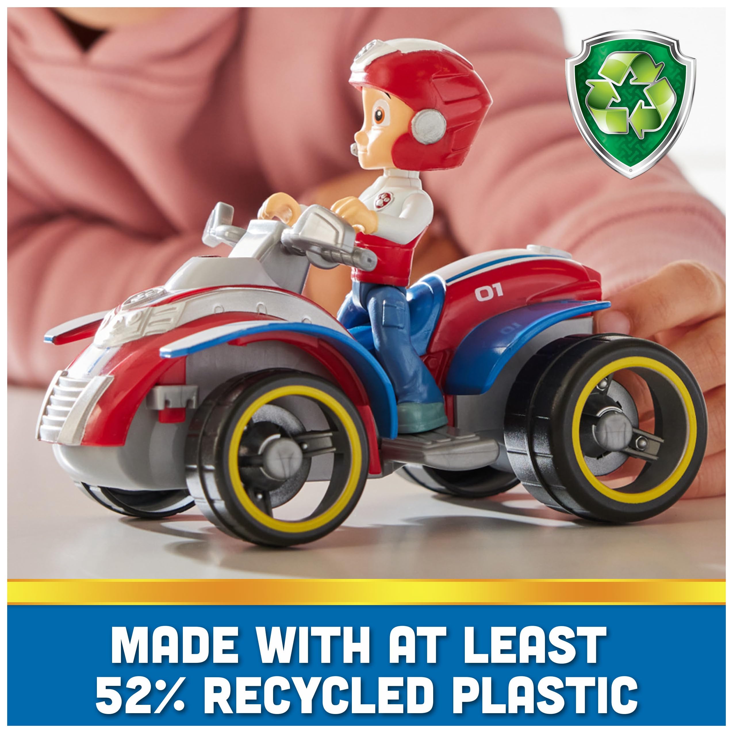 Foto 4 pulgar | Cuatrimoto Paw Patrol Ryder's Rescue con Figura Coleccionable - Venta Internacional