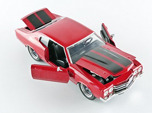 Foto 5 pulgar | Carro Coleccionable Jada Toys Fast & Furious Dom's Chevy Chevelle Ss-Venta Internacional