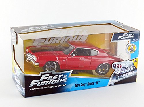 Foto 6 pulgar | Carro Coleccionable Jada Toys Fast & Furious Dom's Chevy Chevelle Ss-Venta Internacional