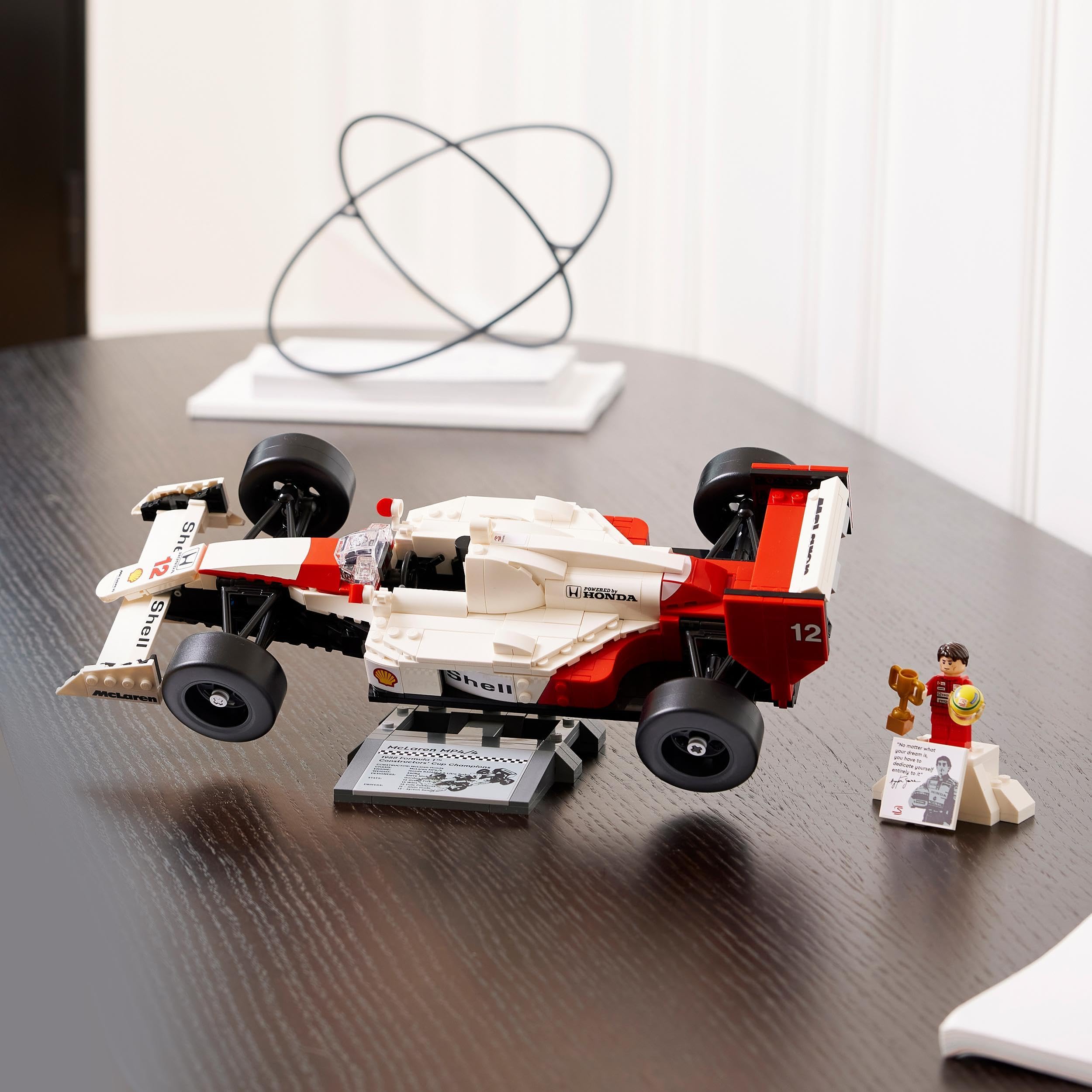 Foto 4 pulgar | Juguete De Construcción Lego Icons Mclaren Mp4/4 Y Ayrton Senna - Venta Internacional.