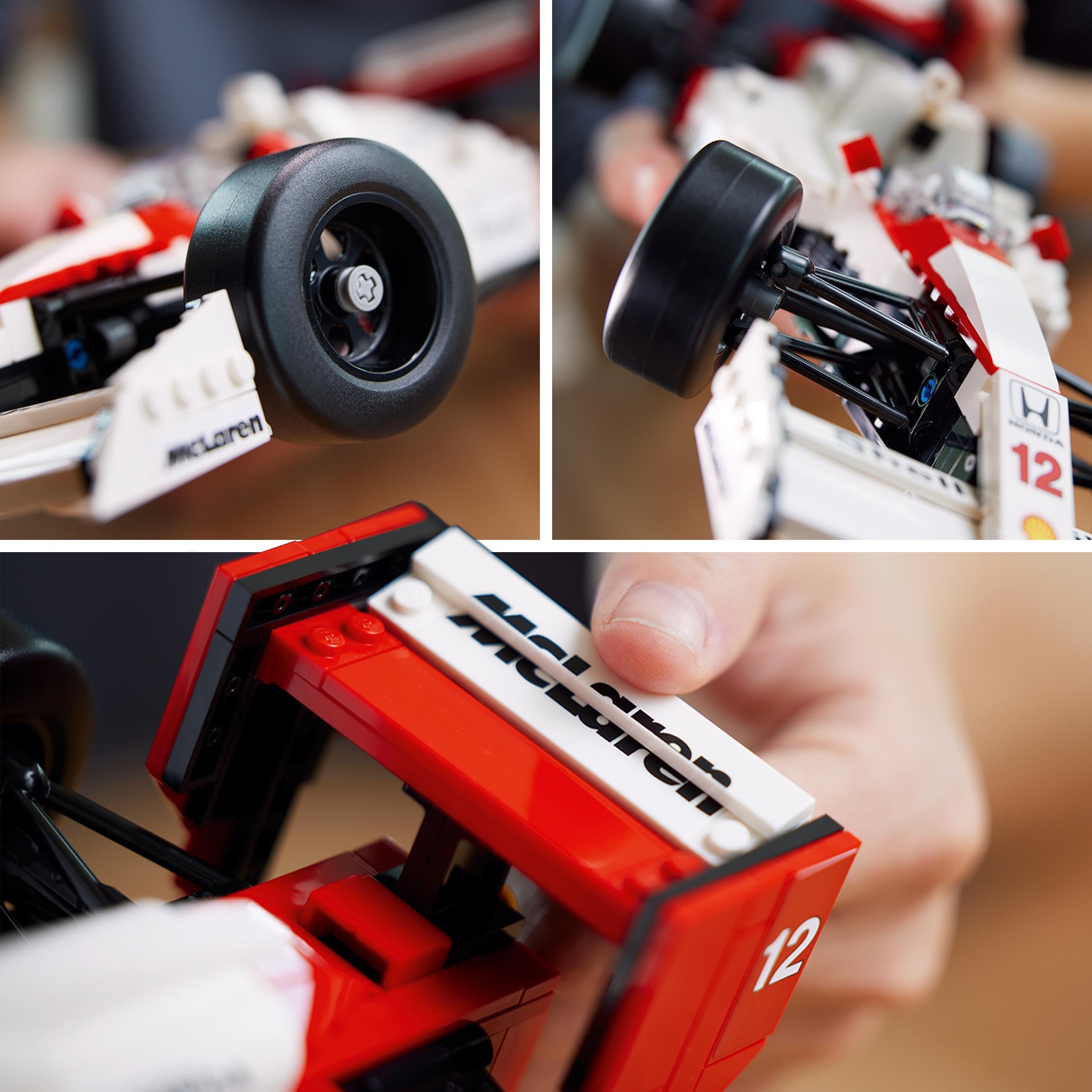 Foto 5 | Juguete De Construcción Lego Icons Mclaren Mp4/4 Y Ayrton Senna - Venta Internacional.