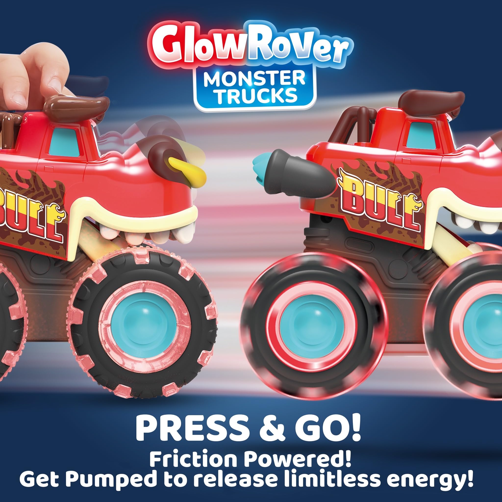 Foto 4 pulgar | Monster Truck Toy Joyin Glow Rover Con Luz Activada Por Movimiento - Venta Internacional.