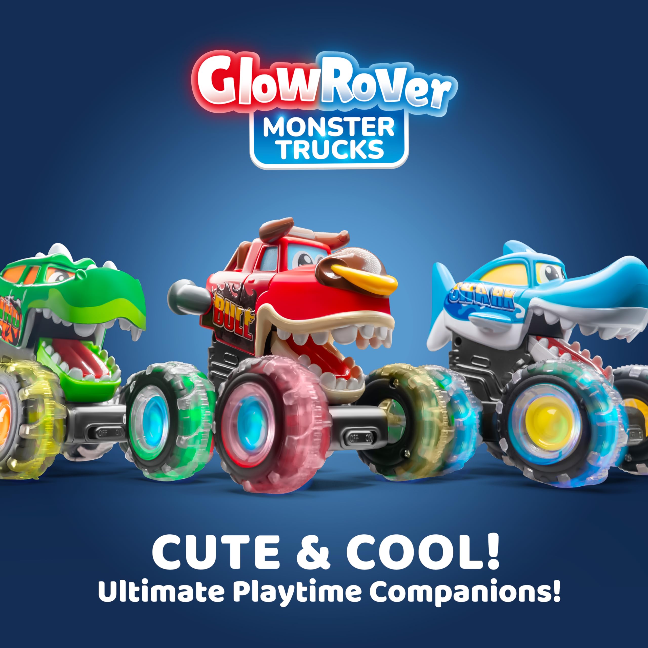 Foto 8 pulgar | Monster Truck Toy Joyin Glow Rover Con Luz Activada Por Movimiento - Venta Internacional.