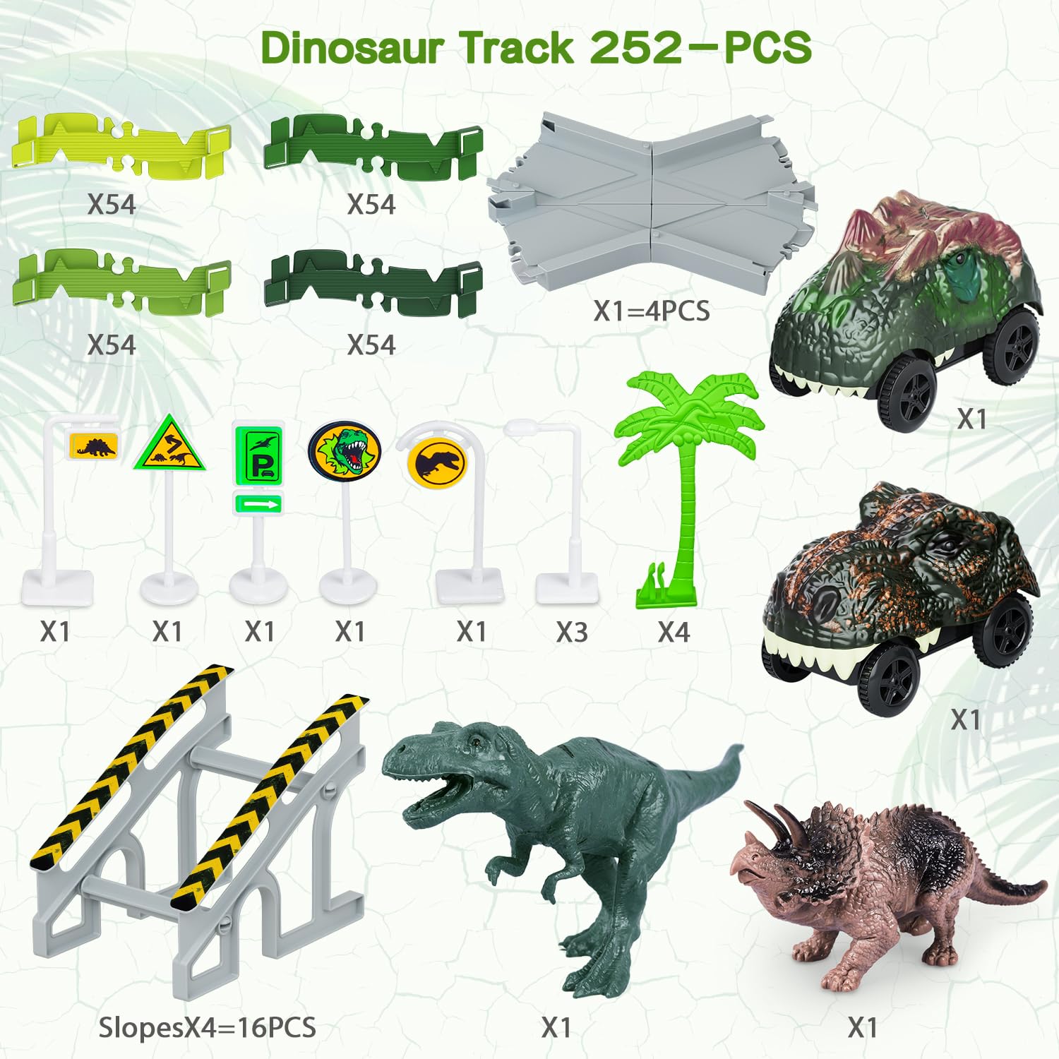 Foto 3 pulgar | Dinosaur Toys Toyk Create A Dinosaur World 252 Piezas - Venta Internacional.