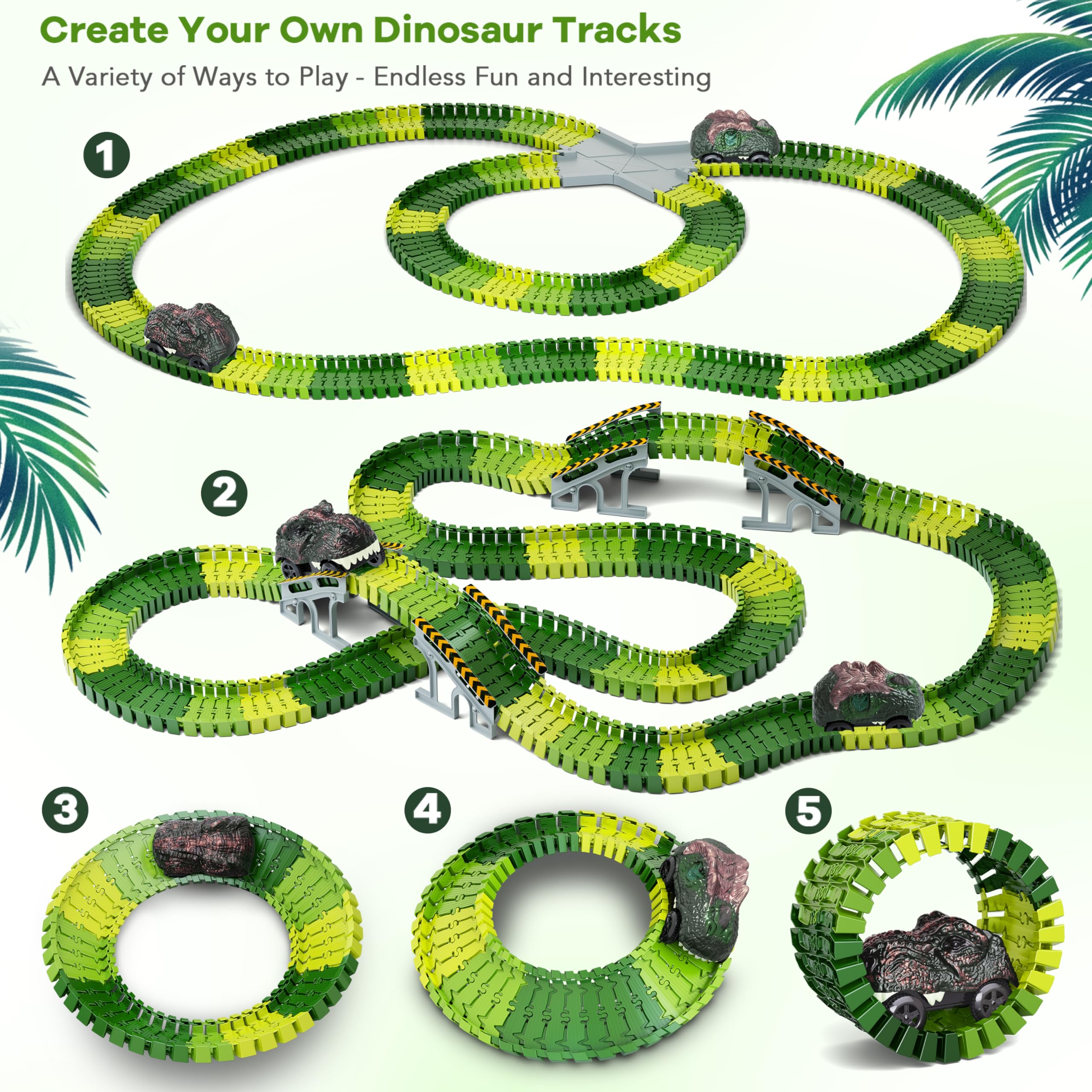 Foto 4 pulgar | Dinosaur Toys Toyk Create A Dinosaur World 252 Piezas - Venta Internacional.