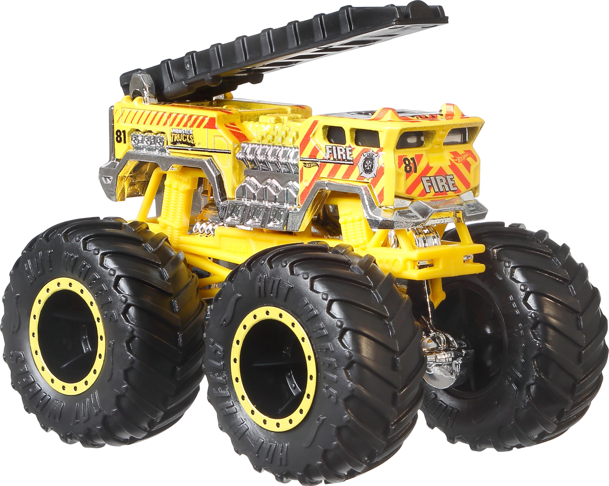 Foto 4 pulgar | Set Toy Monster Trucks Hot Wheels Alarm Squad Escala 1:64 4-p - Venta Internacional.