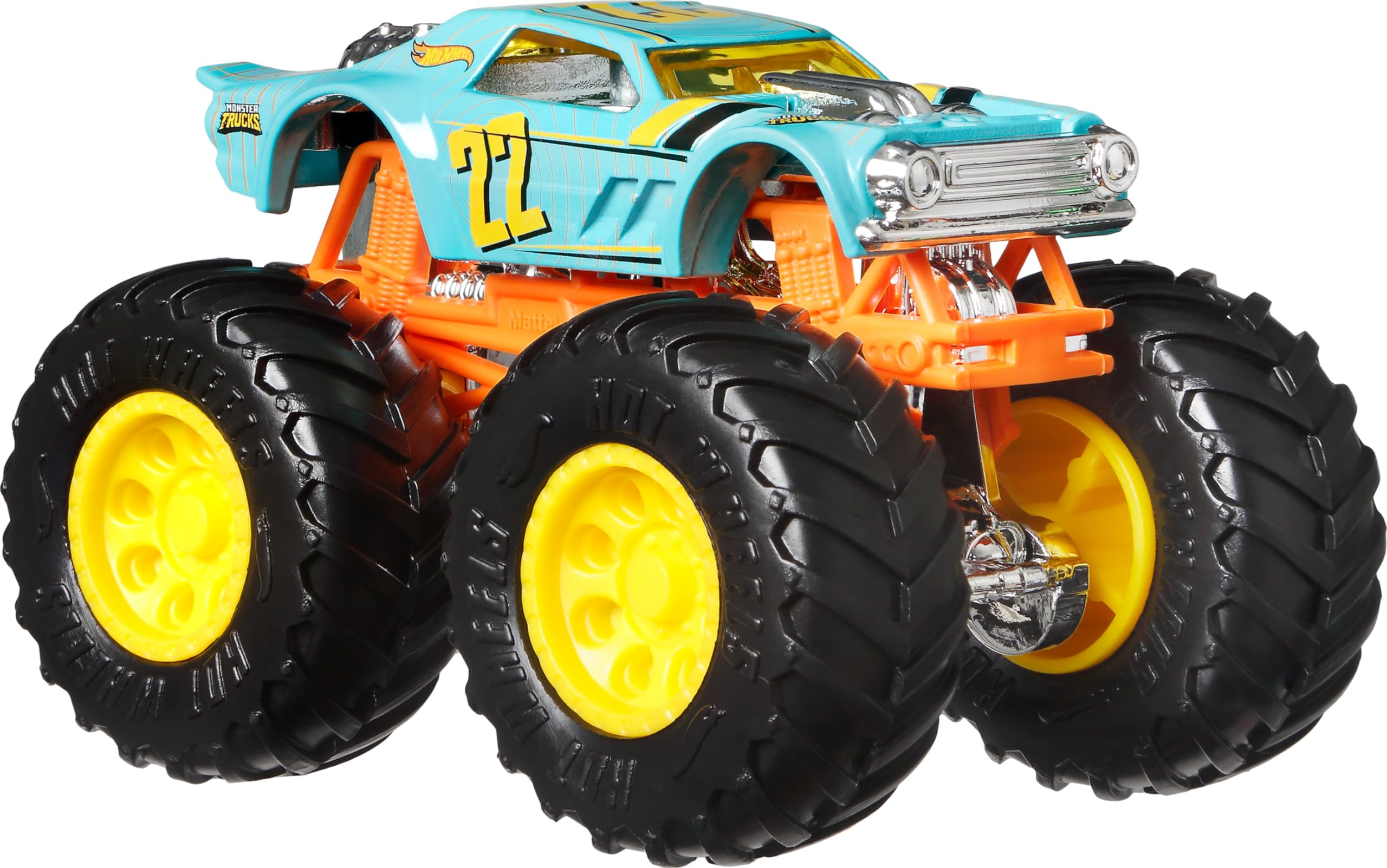 Foto 7 pulgar | Set Toy Monster Trucks Hot Wheels Alarm Squad Escala 1:64 4-p - Venta Internacional.