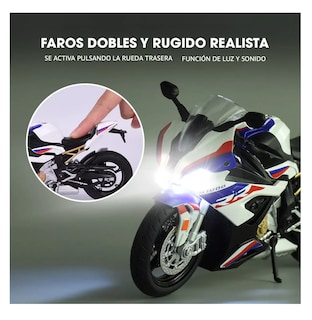 Foto 2 | Moto Juguetes De Metal S1000rr Para Niños De 8 A 12 Años, Azul