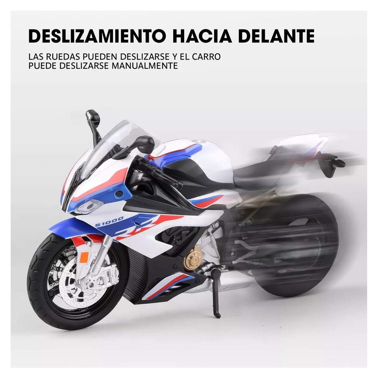 Foto 4 | Moto Juguetes De Metal S1000rr Para Niños De 8 A 12 Años, Azul