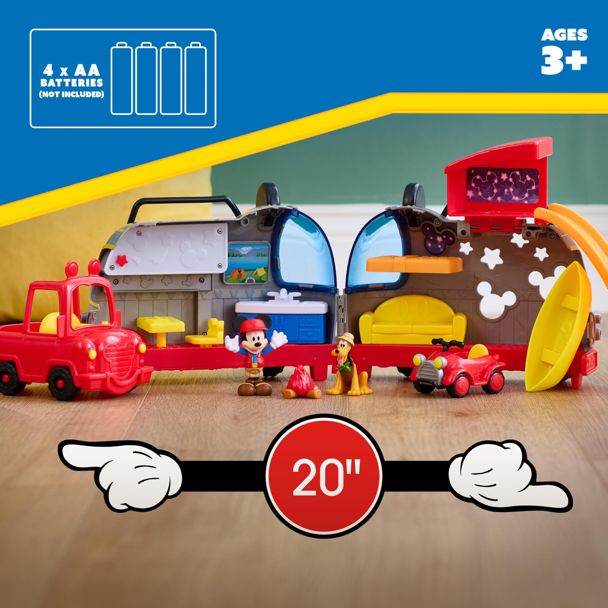 Foto 7 pulgar | Set de Carros Just Play Disney Mickey Mouse Infantil-Venta Internacional