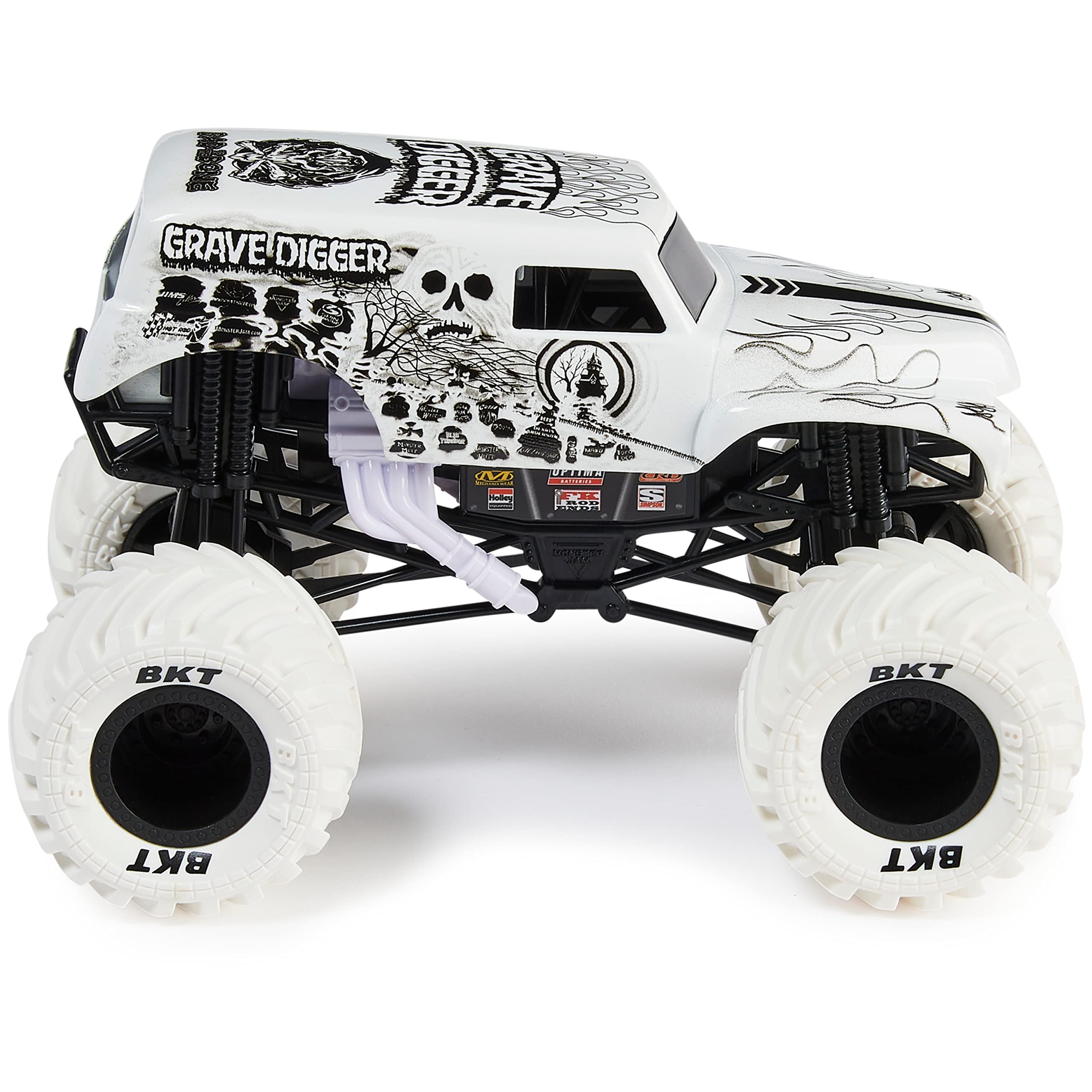 Foto 5 pulgar | Vehículo Fundido A Presión De Coleccionista Monster Jam Grave Digger 1:24 - Venta Internacional.