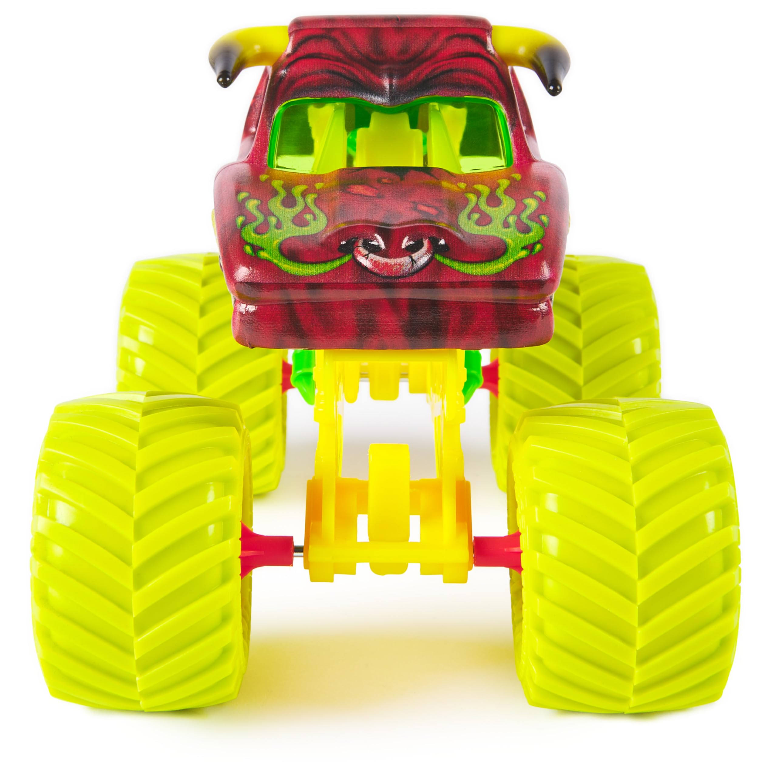 Foto 4 pulgar | Monster Truck Fundido A Presión De Coleccionista Monster Jam El Toro Loco 1:24 - Venta Internacional.