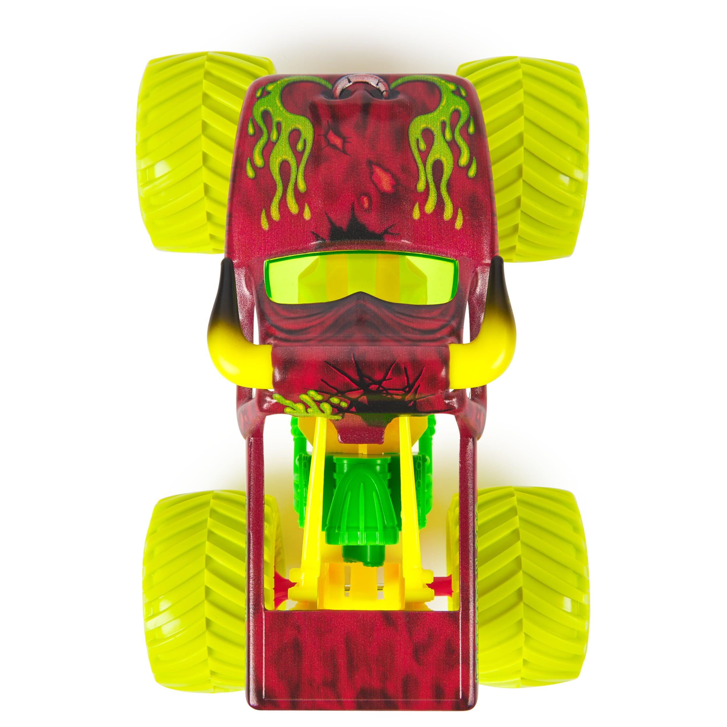Foto 5 pulgar | Monster Truck Fundido A Presión De Coleccionista Monster Jam El Toro Loco 1:24 - Venta Internacional.