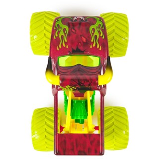 Foto 4 | Monster Truck Fundido A Presión De Coleccionista Monster Jam El Toro Loco 1:24 - Venta Internacional.