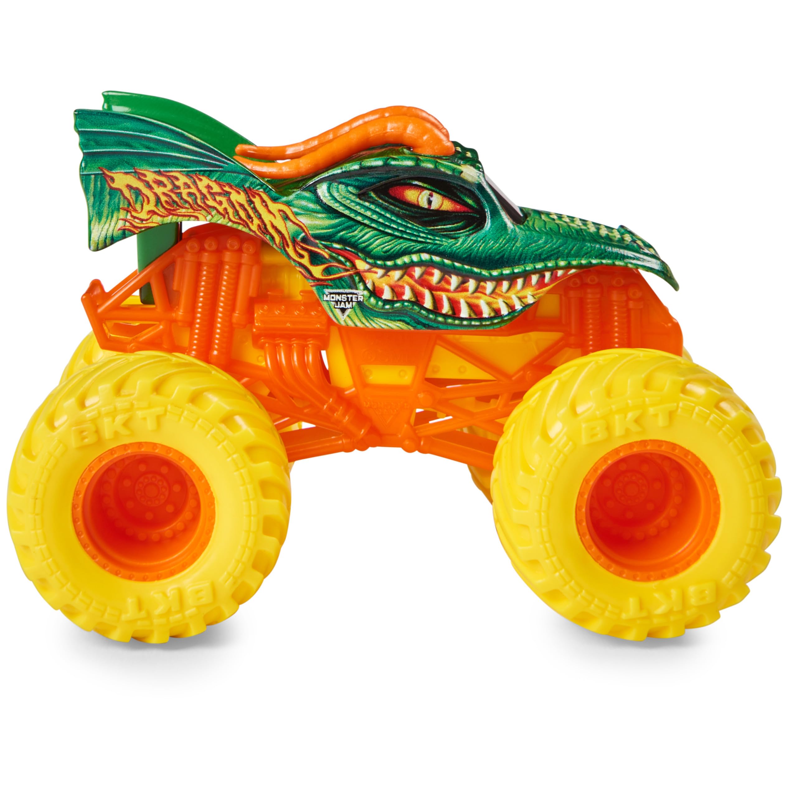 Foto 5 pulgar | Toy Monster Jam Dragon Vs. Camiones Fundidos A Presión Sparkle Smash 1:64 - Venta Internacional.