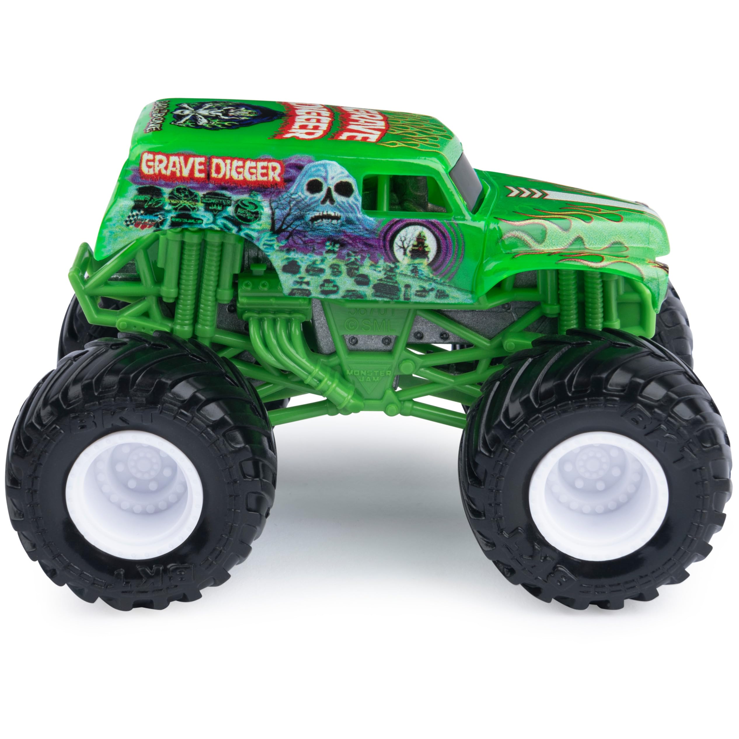 Foto 4 pulgar | Sepulturero Toy Monster Jam Vs. Razin Kane 1:64 Para Niños Mayores De 3 Años - Venta Internacional.