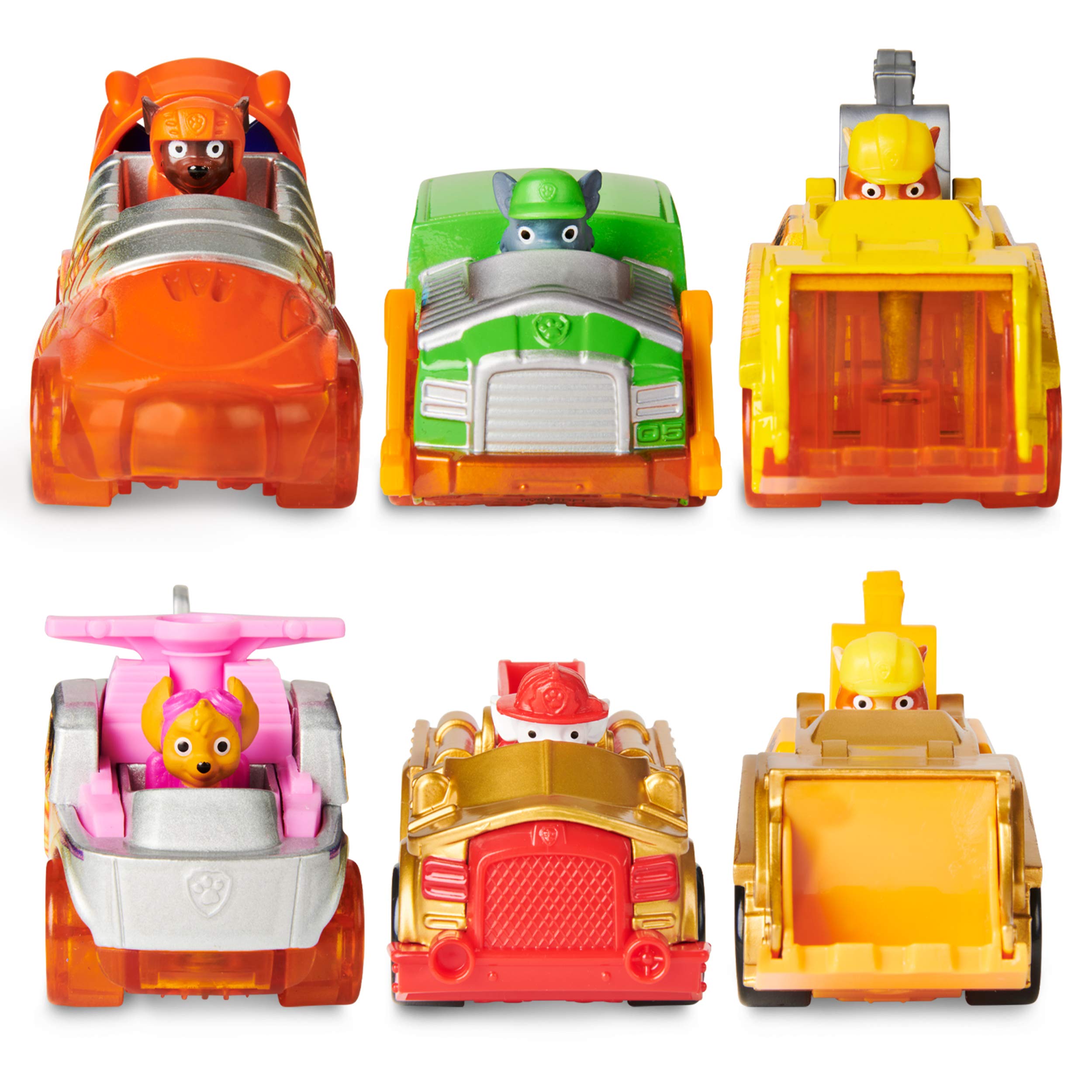 Foto 4 pulgar | Paquete De Regalo True Metal Spark De Toy Paw Patrol Para 6 Vehículos, 1:55 - Venta Internacional.