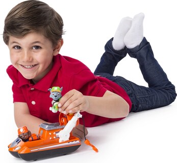 Foto 6 | Aerodeslizador Toy Paw Patrol Ultimate Rescue Zuma Con Figuras - Venta Internacional.