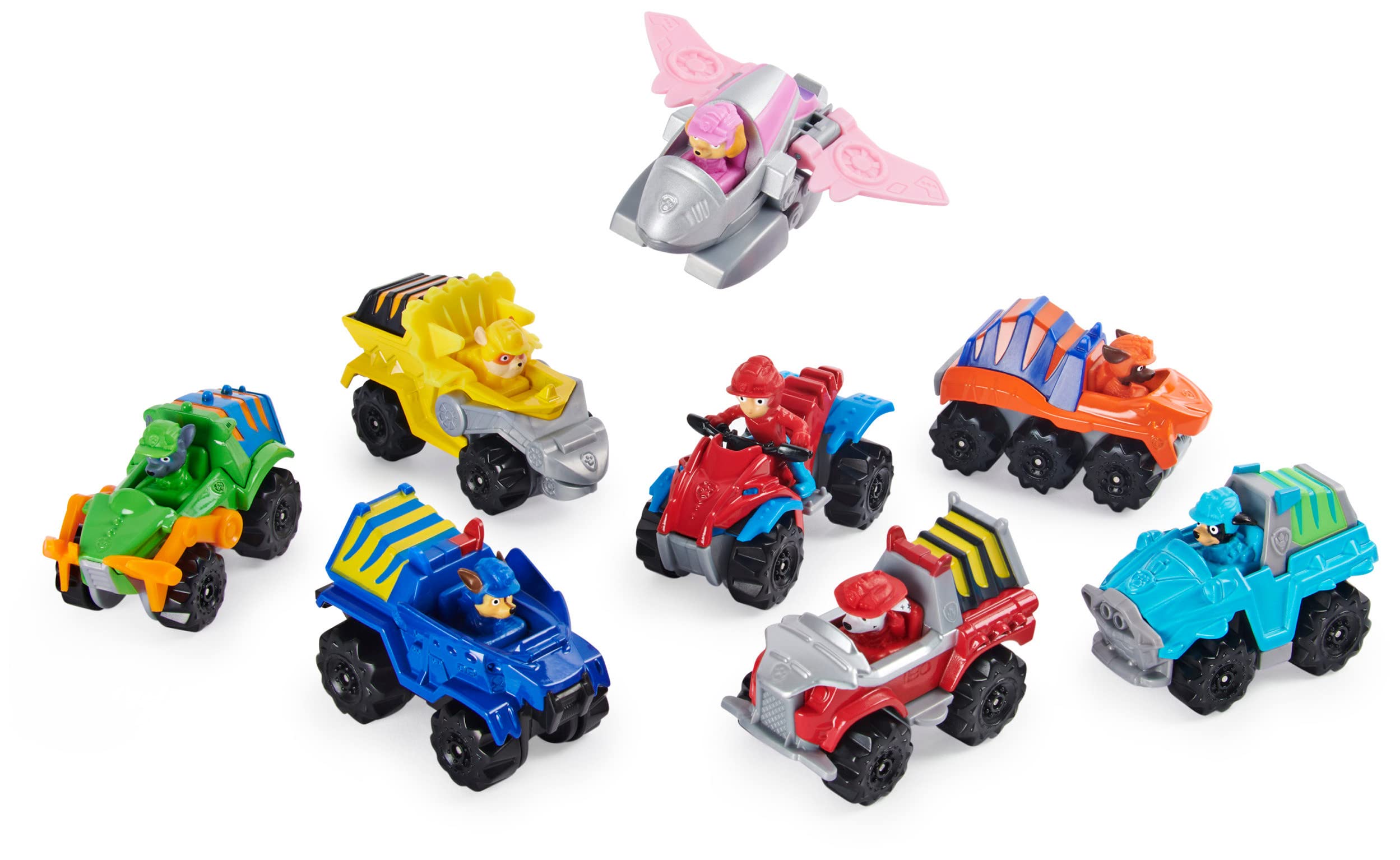 Foto 3 pulgar | Paquete De Regalo True Metal Dino Rescue De Toy Paw Patrol Para 8 Vehículos - Venta Internacional.