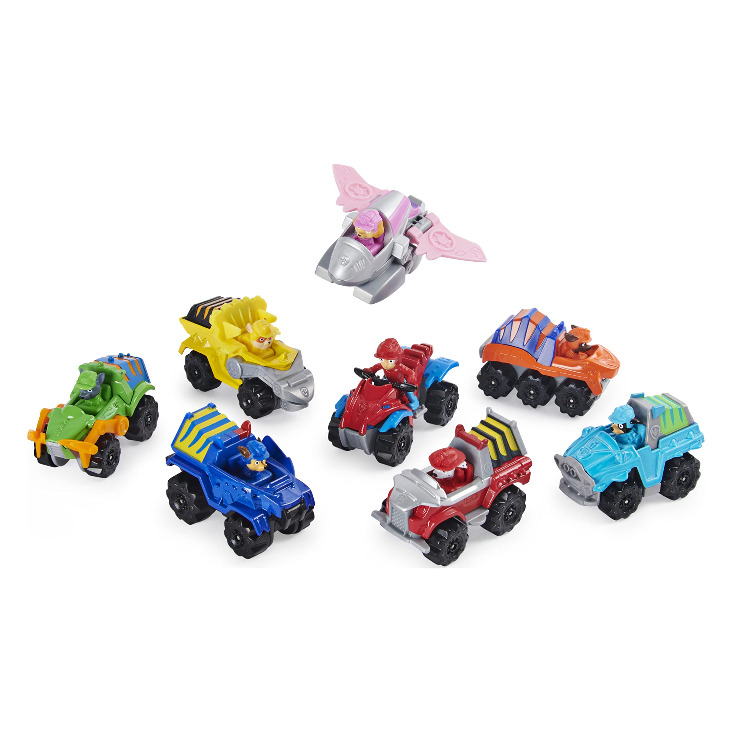 Foto 4 pulgar | Paquete De Regalo True Metal Dino Rescue De Toy Paw Patrol Para 8 Vehículos - Venta Internacional.