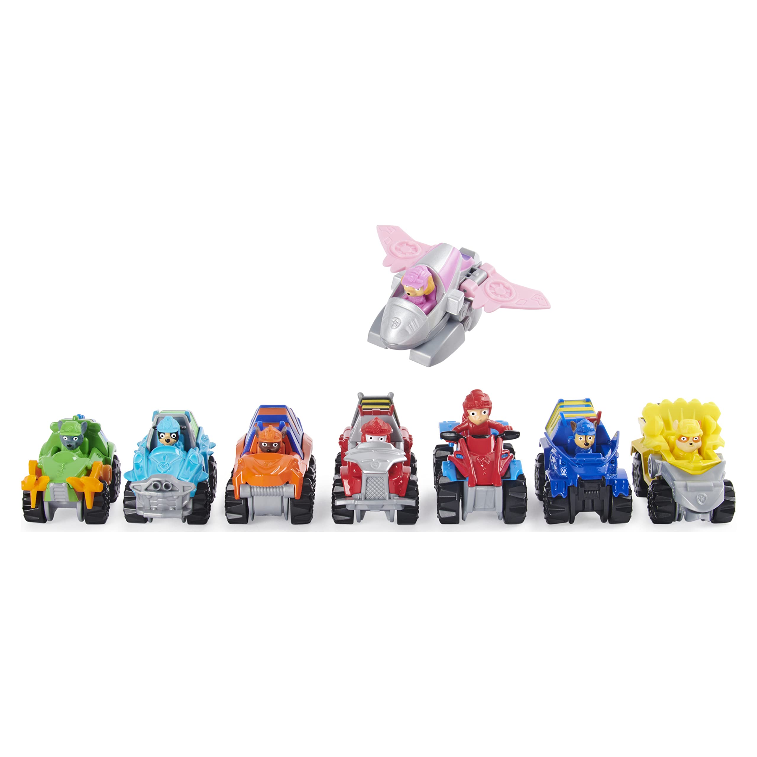 Foto 6 pulgar | Paquete De Regalo True Metal Dino Rescue De Toy Paw Patrol Para 8 Vehículos - Venta Internacional.
