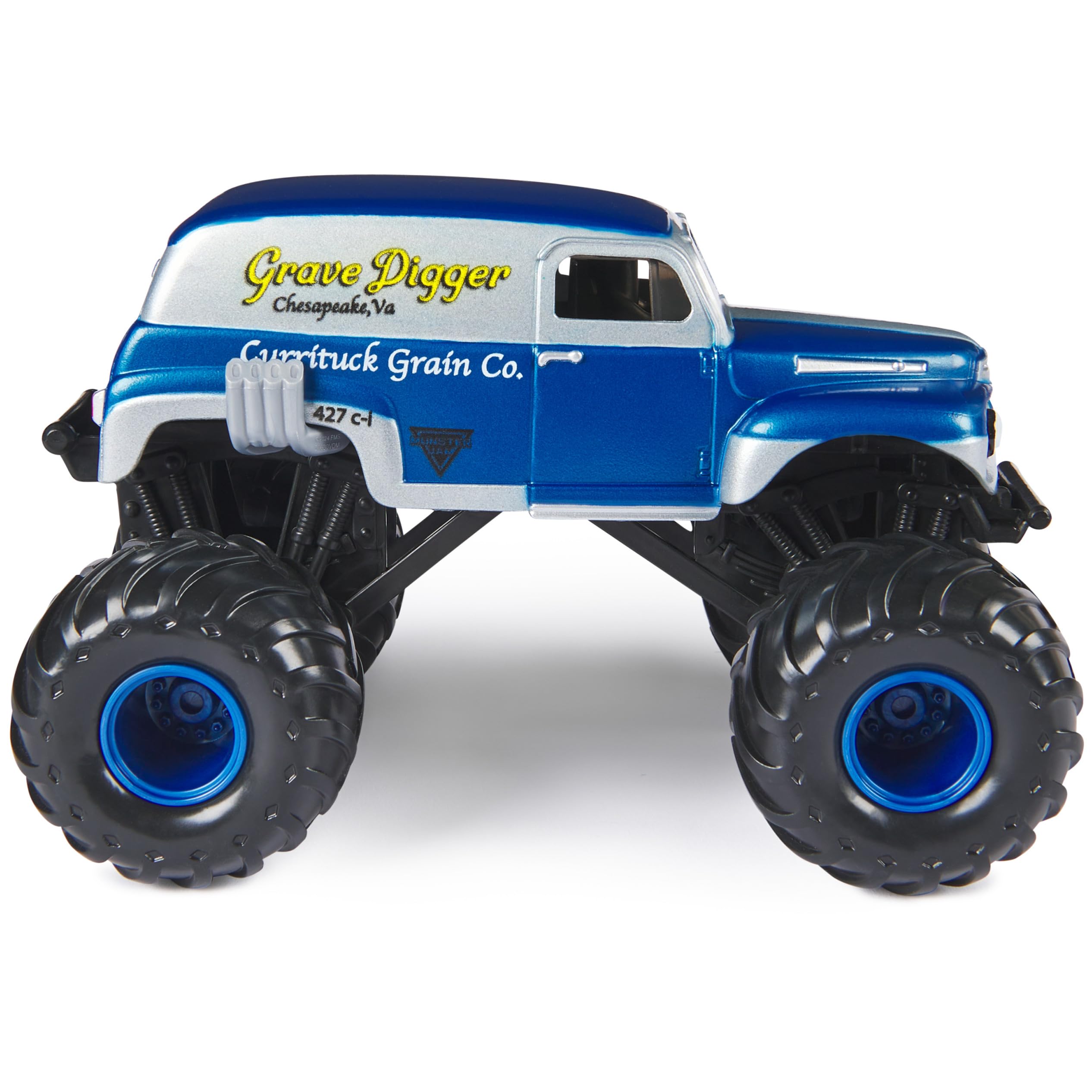 Foto 6 pulgar | Carro Excavador Monster Jam A Escala 1:24 - Venta Internacional