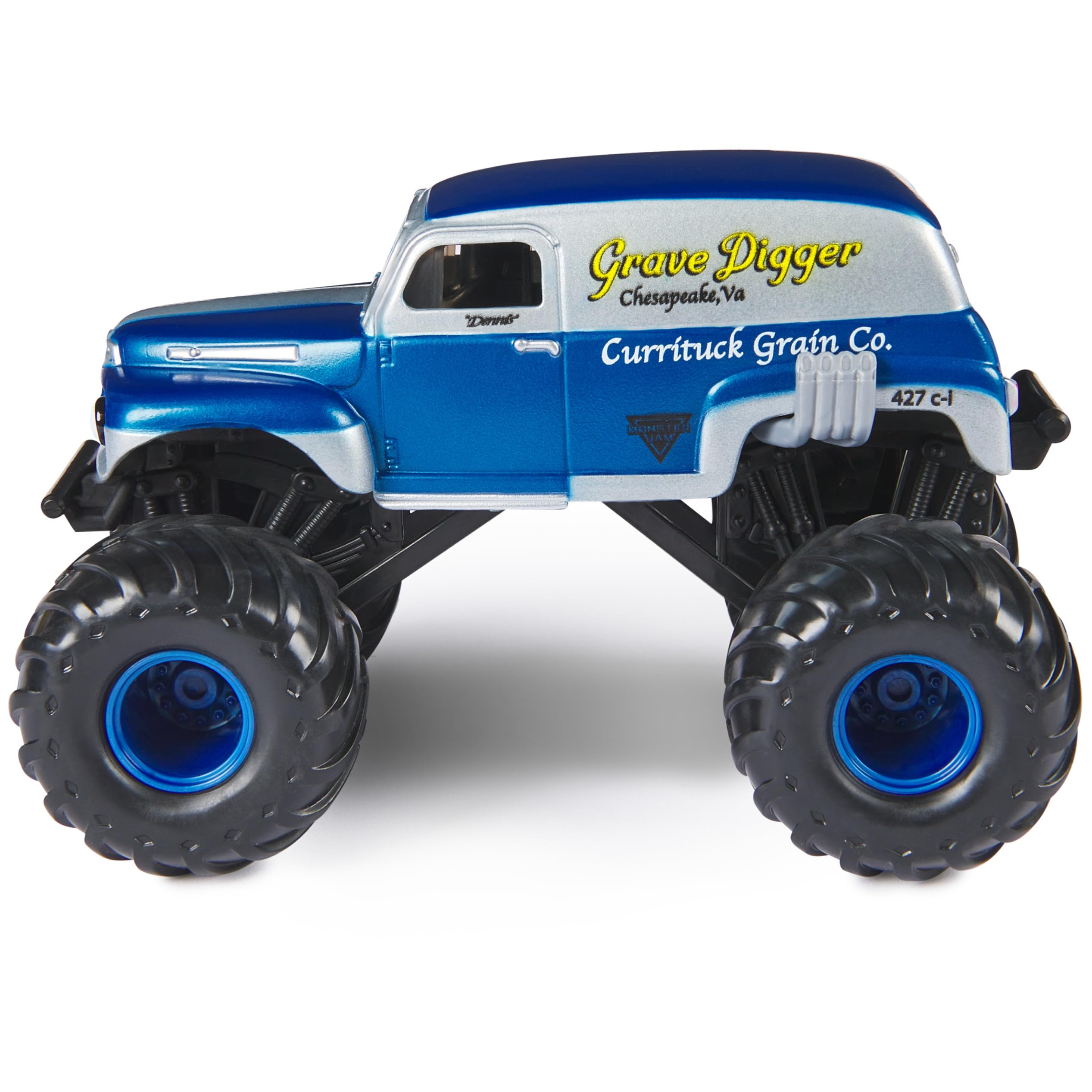 Foto 7 pulgar | Carro Excavador Monster Jam A Escala 1:24 - Venta Internacional