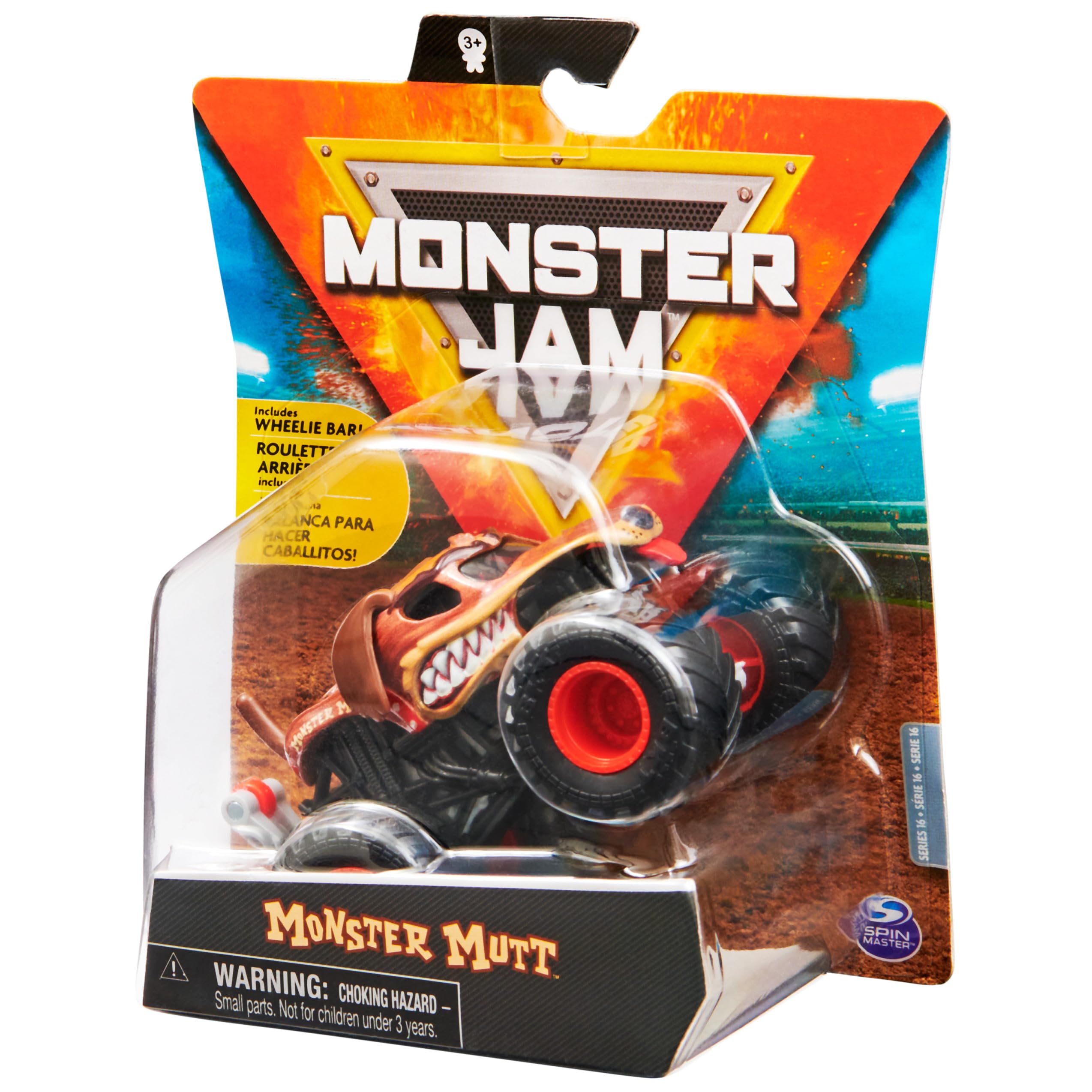 Foto 7 pulgar | Carro Monster Jam Monster Mutt de Juguete-Venta Internacional