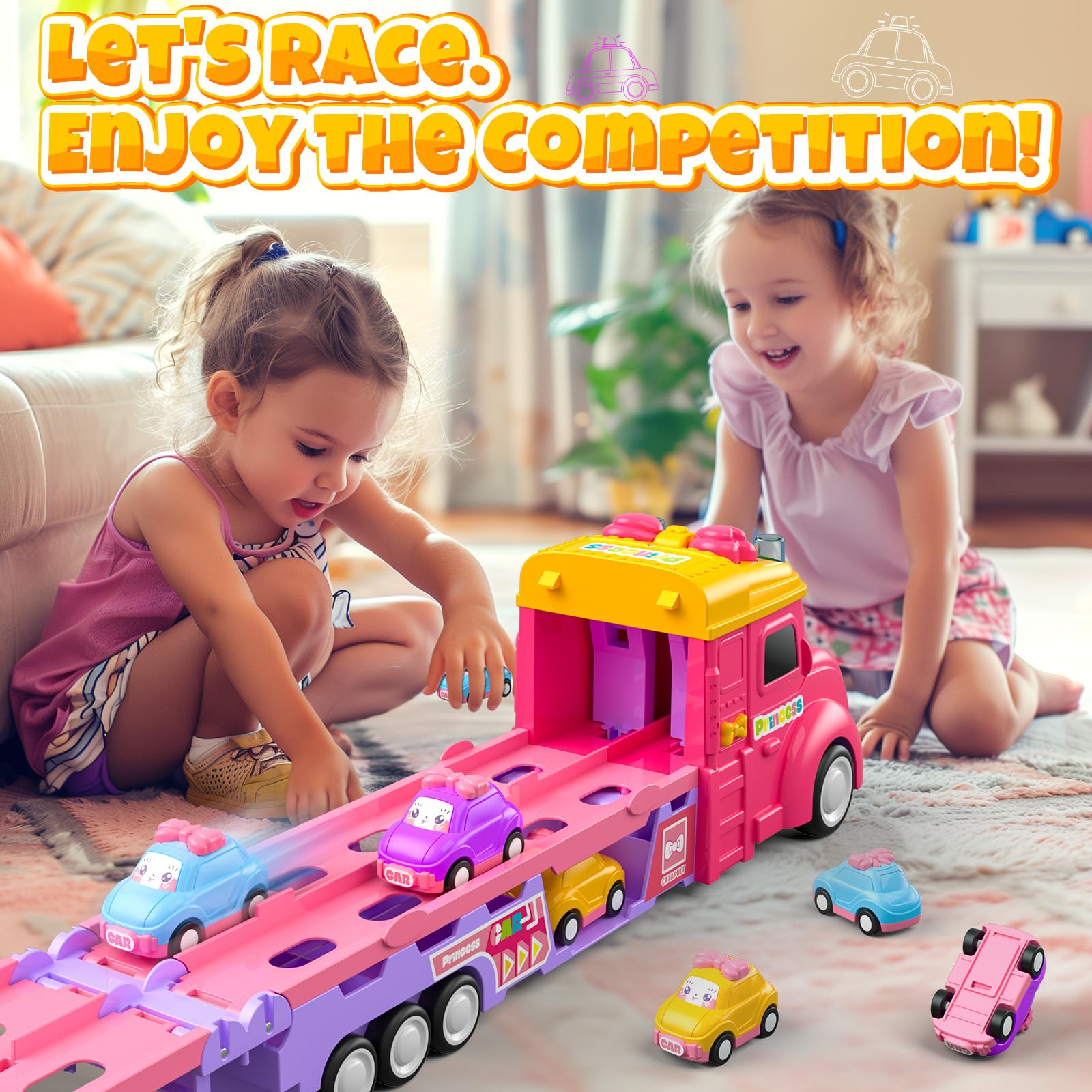 Foto 7 pulgar | Toy Truck Hot Bee Para Niños Pequeños De 2 A 5 Años Con Luz Y Música, 7 En 1 - Venta Internacional.
