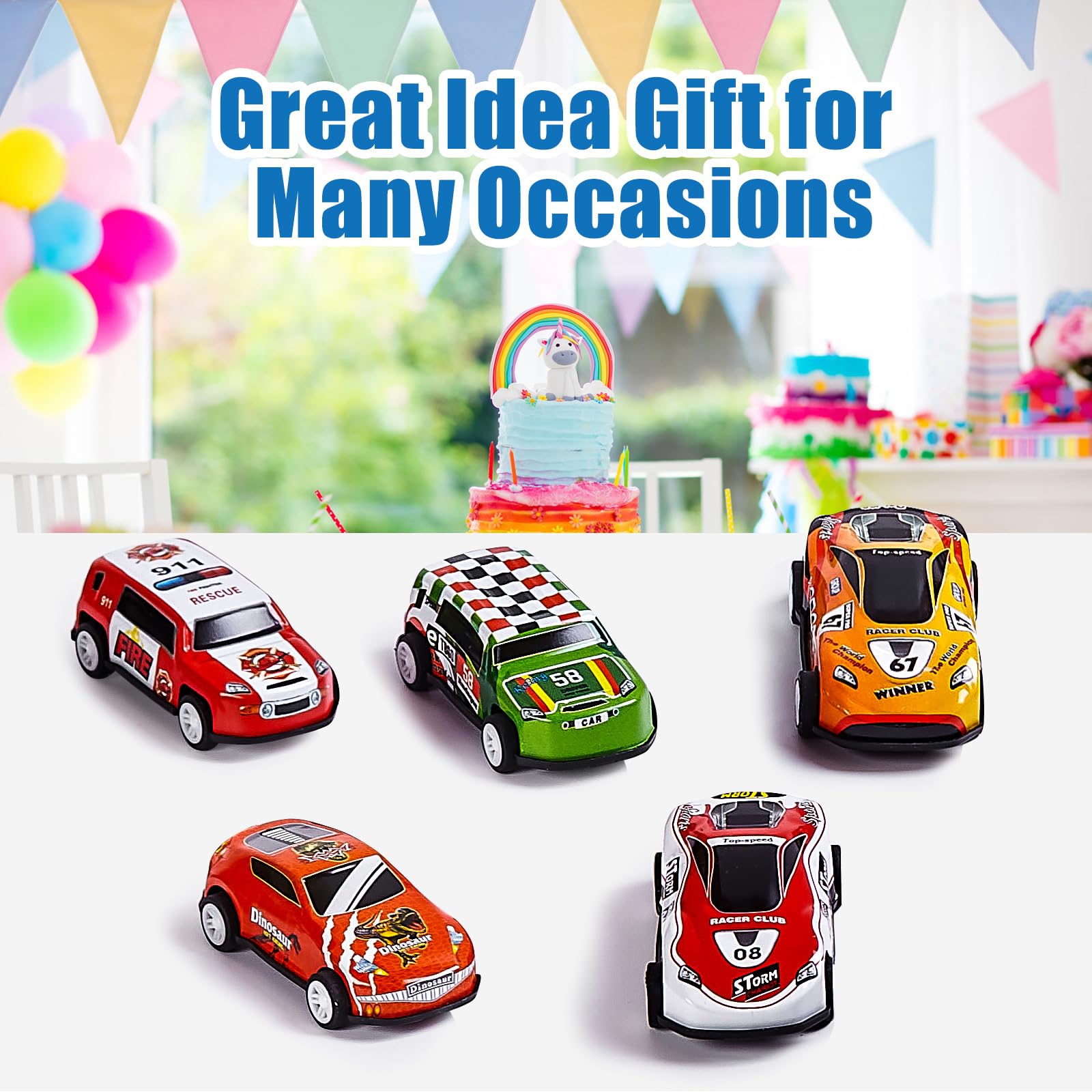 Foto 8 pulgar | Toy Cars Zhfuys De Metal Con Cierre Retráctiles, 36 Unidades, Para Niños De 3 A 8 Años - Venta Internacional.