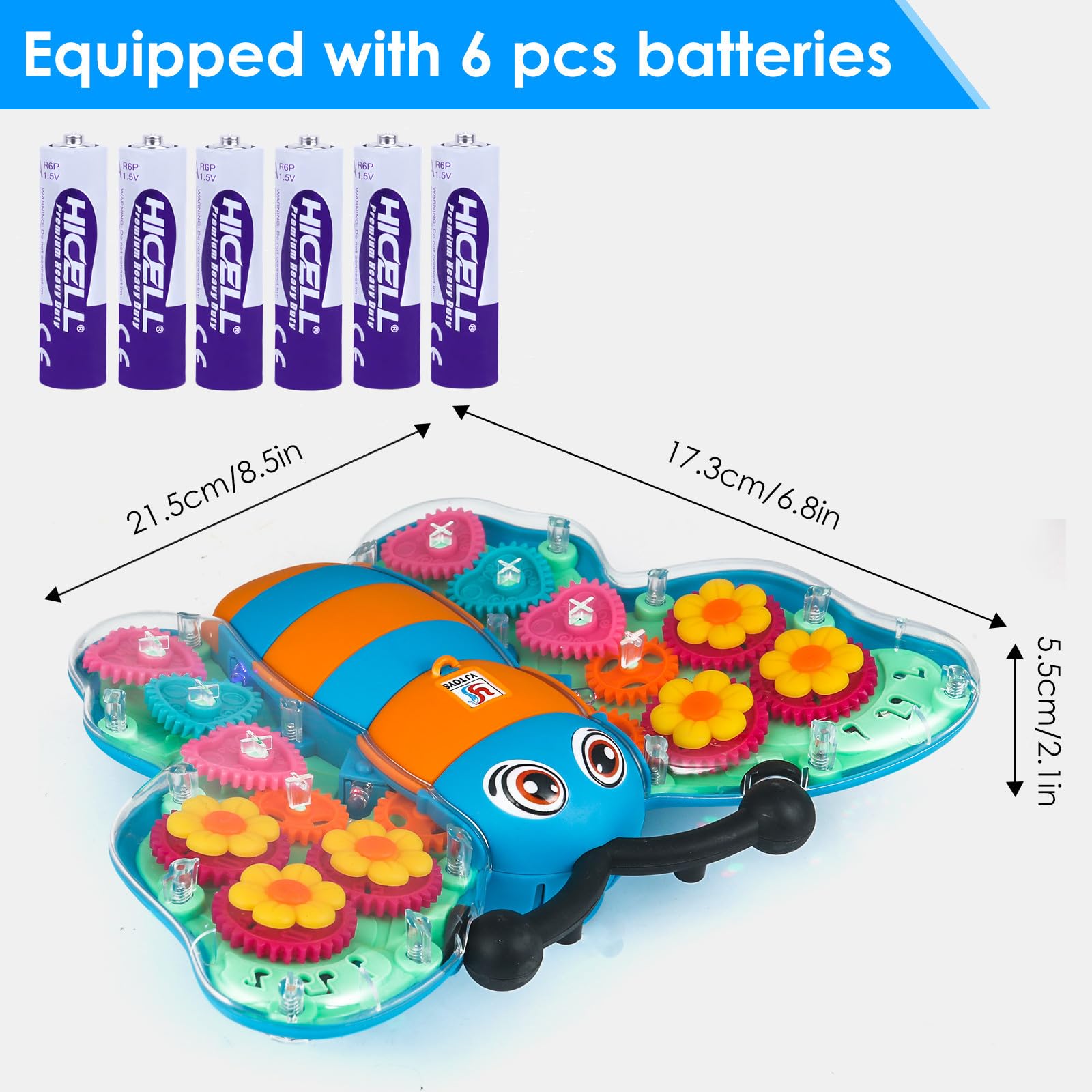 Foto 4 pulgar | Coche De Juguete Zhfuys Iluminado De Forma Transparente Con Equipo Móvil Y Música - Venta Internacional.