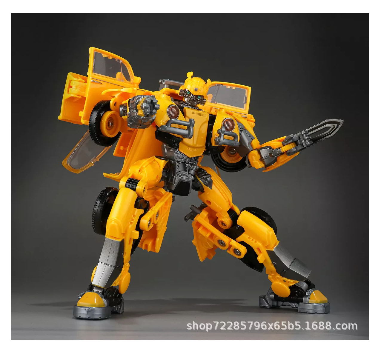 Foto 2 | Juguete Para Niños Con Coche Robot Transformador De Aleación Amarillo