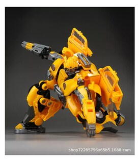 Foto 3 | Juguete Para Niños Con Coche Robot Transformador De Aleación Amarillo