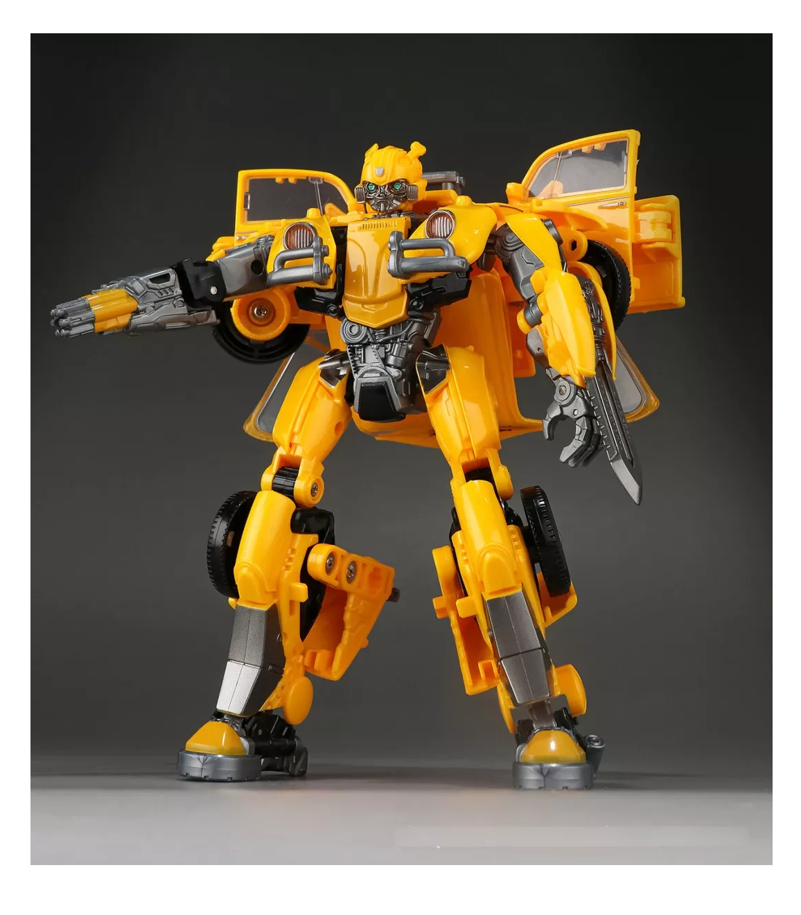 Foto 5 | Juguete Para Niños Con Coche Robot Transformador De Aleación Amarillo