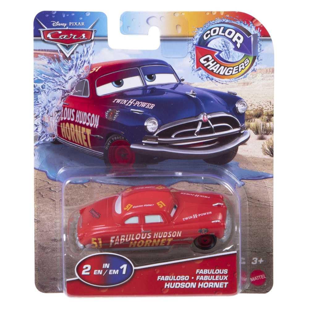Foto 5 pulgar | Cambiadores De Color De Toy Disney Pixar Cars Fabulous Hudson Hornet - Venta Internacional.