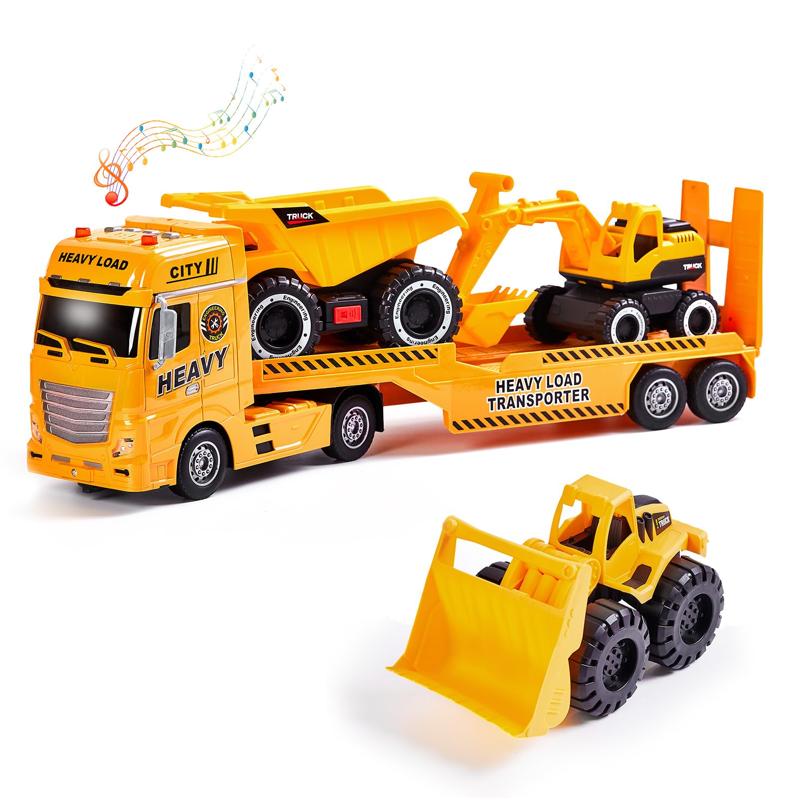 Foto 2 pulgar | Camión De Construcción De Juguete Zhfuys 4 En 1 Para Niños Mayores De 3 Años - Venta Internacional.