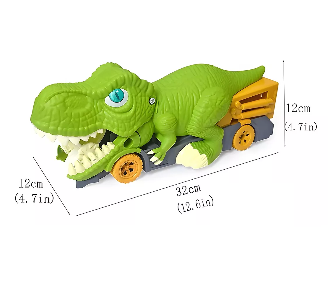 Foto 3 pulgar | Juguete De Camión Transportador Dinosaurio Vehículo Vere 7 En 1 Multicolor