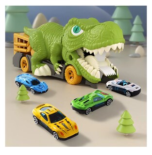Foto 4 | Juguete De Camión Transportador Dinosaurio Vehículo Vere 7 En 1 Multicolor