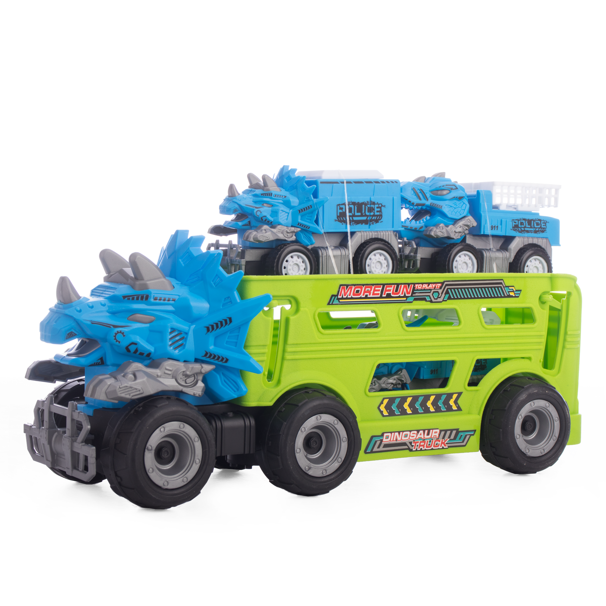 Dinosaur Truck, Camión Transportador De Dinosaurios