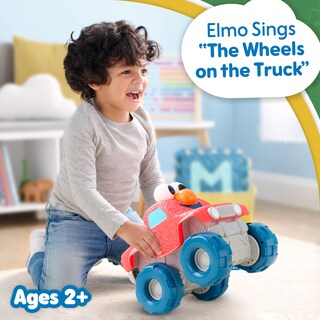 Foto 4 | Vehículo de Juguete Giggle N Go Monster Truck Sesame Street con Sonido - Venta Internacional