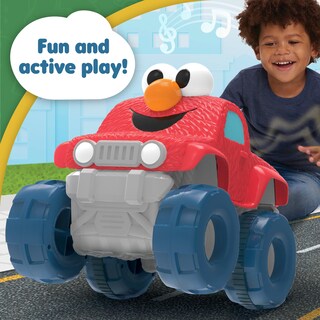 Foto 5 | Vehículo de Juguete Giggle N Go Monster Truck Sesame Street con Sonido - Venta Internacional