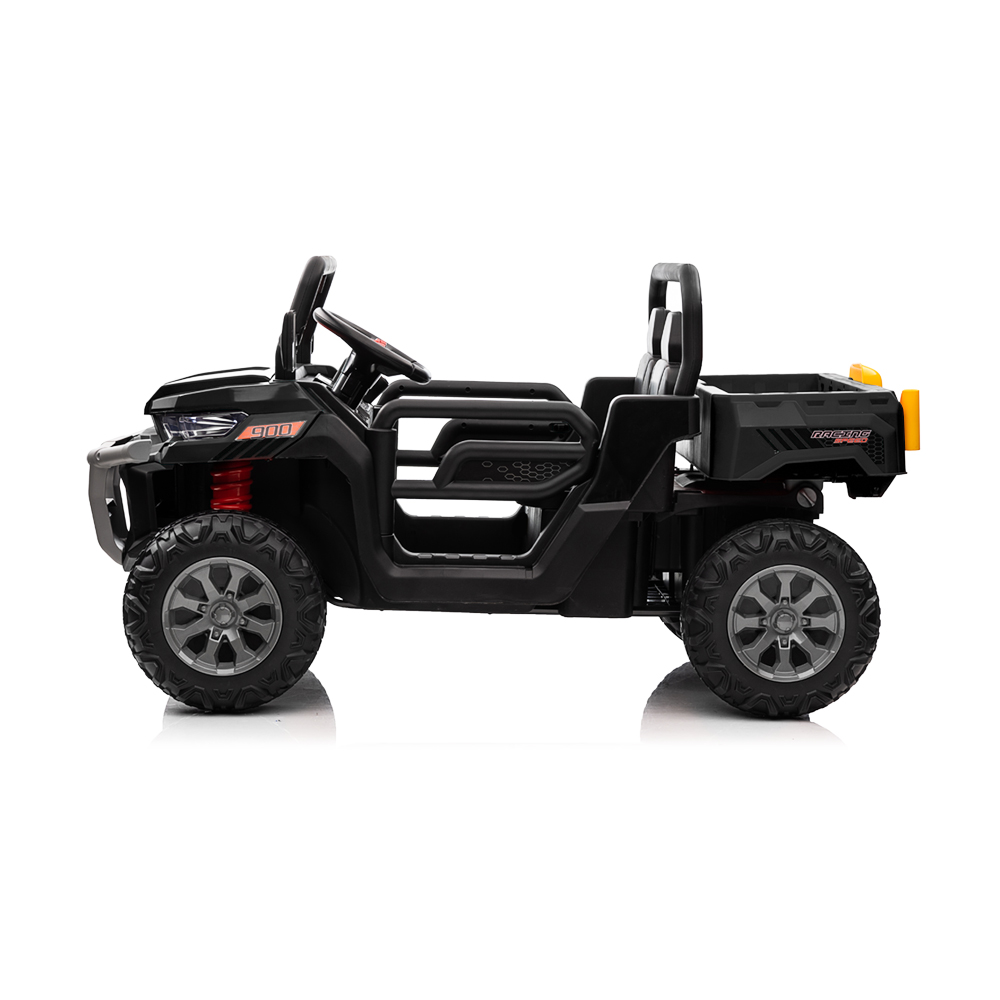 Foto 5 pulgar | Carro Eléctrico Safari Color Negro Tipo Camioneta Montable Infantil Con Control Remoto