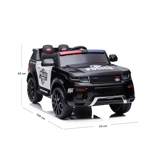 Foto 4 | Carro Eléctrico Patrulla Montable Infantil con Control Remoto