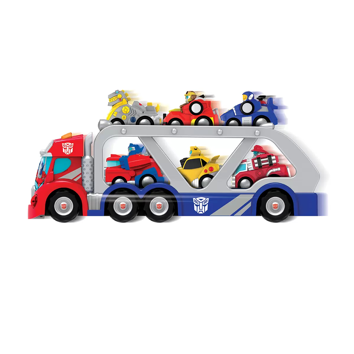 Foto 3 pulgar | Camión Transportador De Vehículos Hasbro Transformers