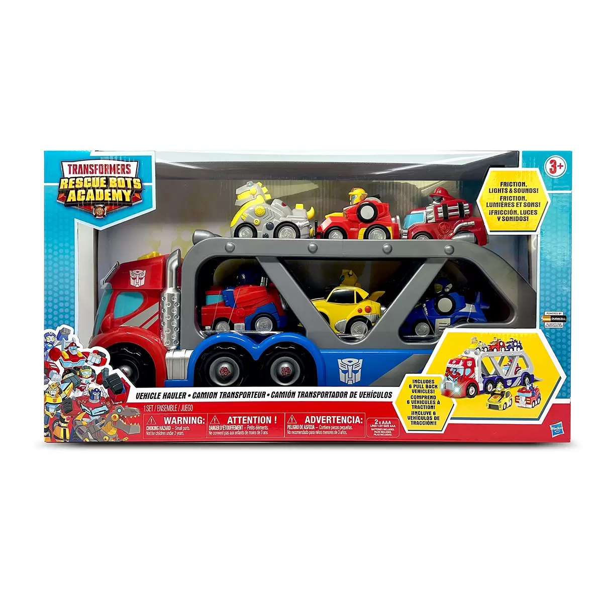 Foto 5 pulgar | Camión Transportador De Vehículos Hasbro Transformers