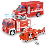 Camión De Bomberos De Juguete Joyin Para Niños Pequeños Con Luces Y Sonidos - Venta Internacional.