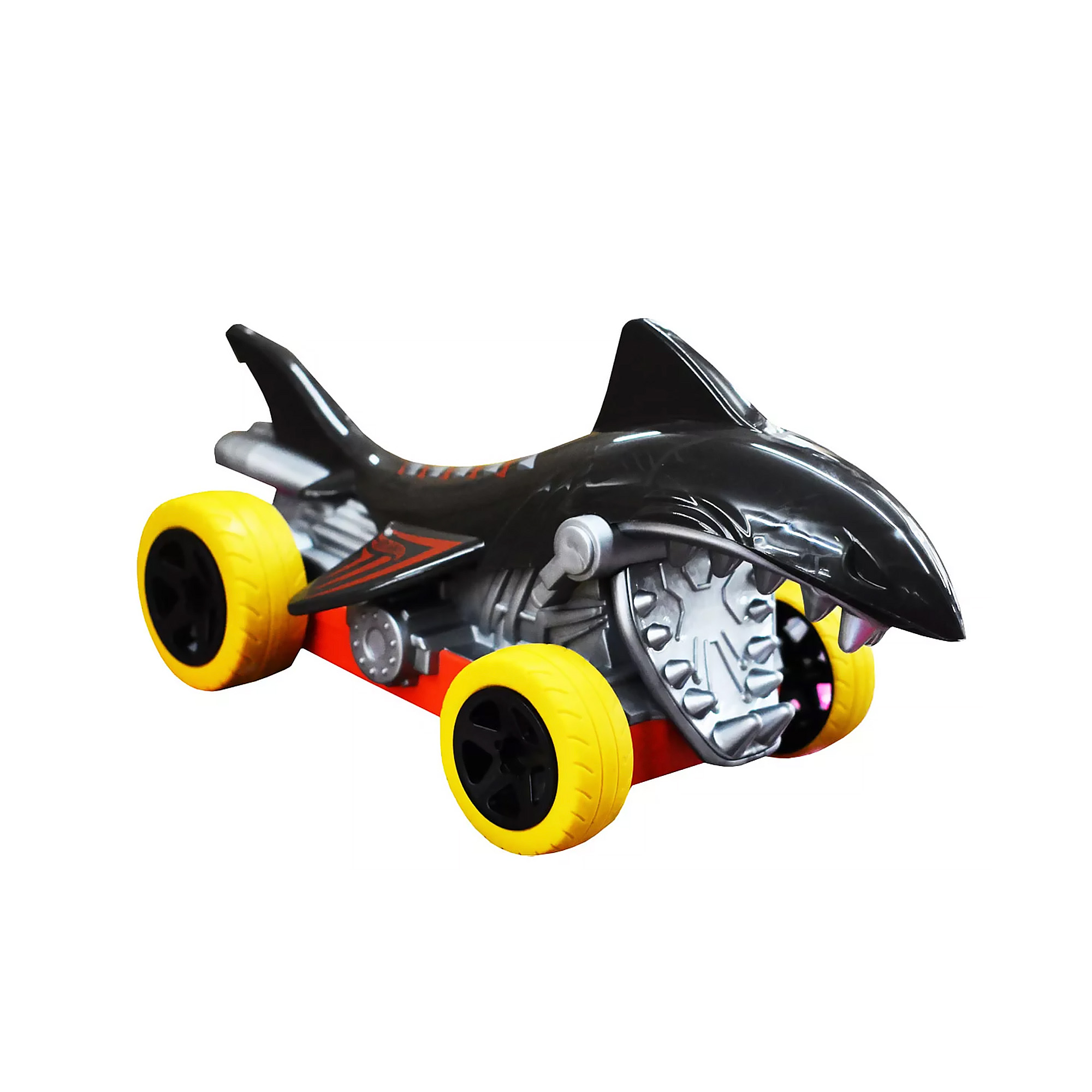 Foto 2 pulgar | Vehículos Coches Fricción Hotwheels Shark Bite Carreras