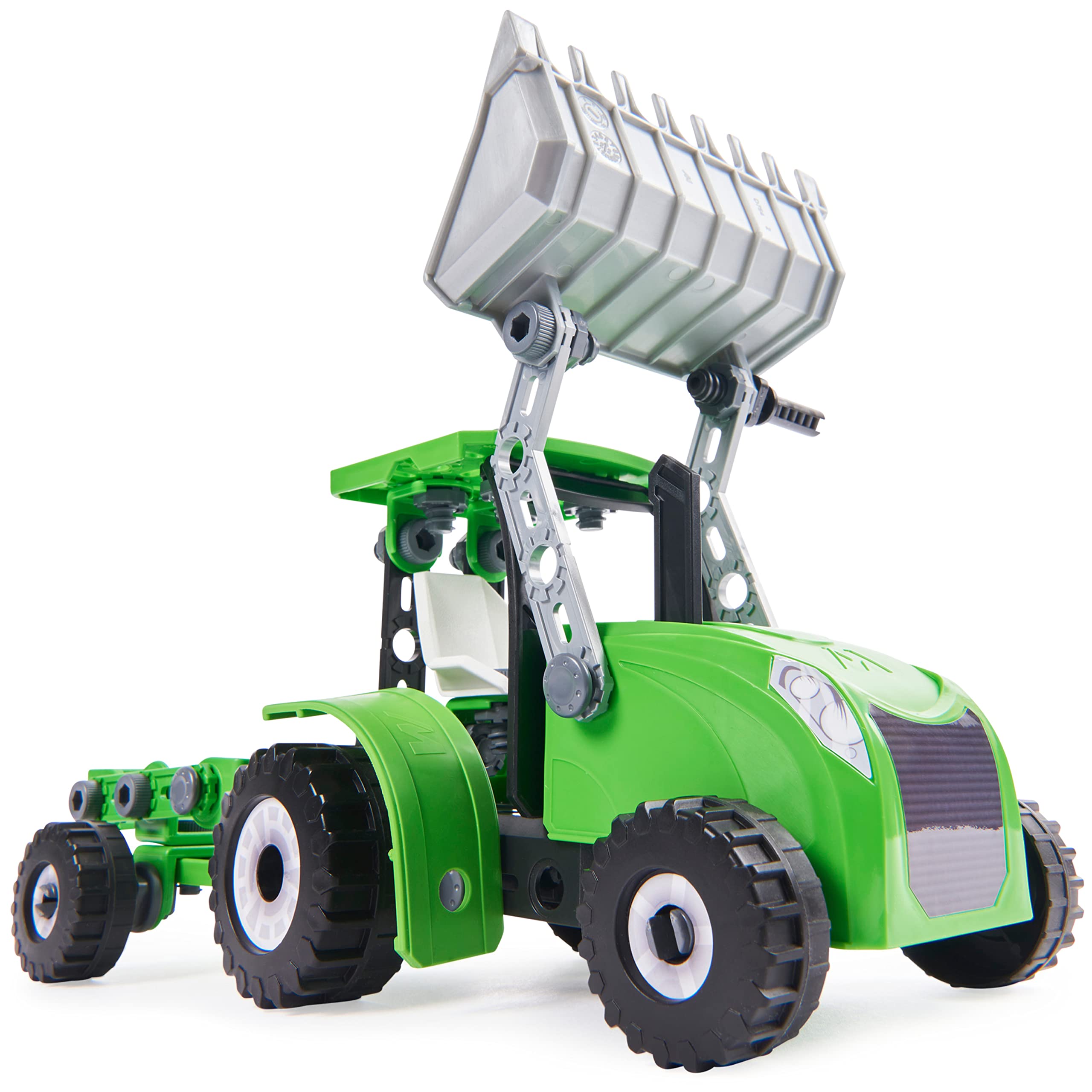 Foto 3 | Kit De Construcción De Maquetas De Juguete Meccano Junior Para Tractores De Carga Frontal - Venta Internacional.